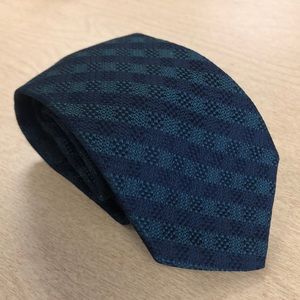 Brooks Brothers Vintage Blue and Green Tie